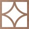Ekena Millwork Statesman Wood Fretwork Pierced Ceiling Medallion, Wood (Paint Grade), 30"OD x 19 1/4"ID x 3/8"T CMWP30X30X0375STMF - alternate 3